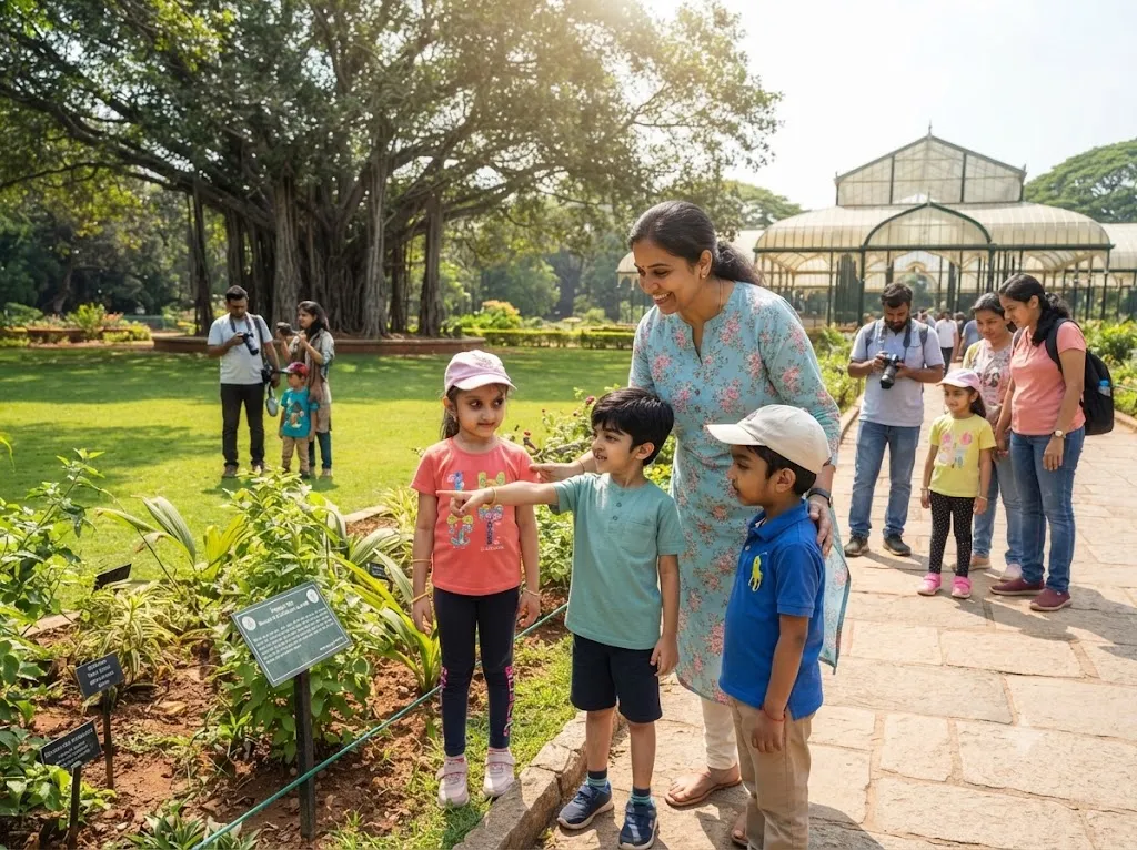 Botanical garden visit